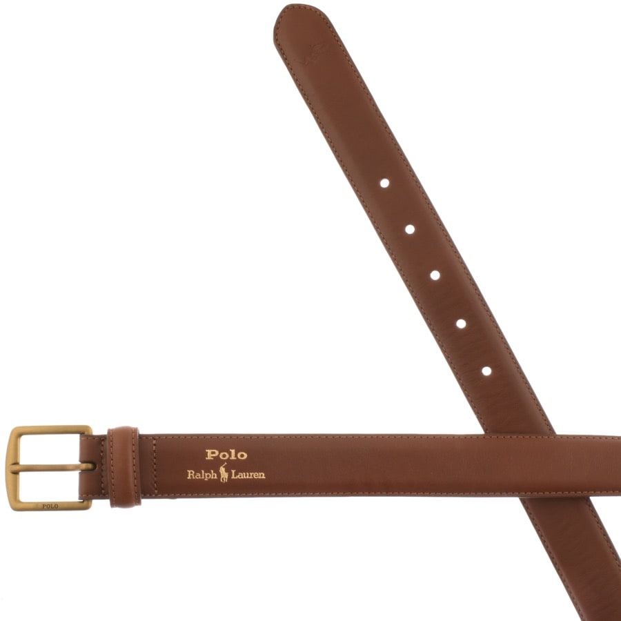 Alternative Image for ProductRalph Lauren Leather Belt Brown2